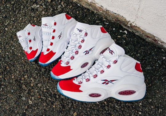 Reebok Is Bringing Back The Original Suede Red-Toe Question From 1996