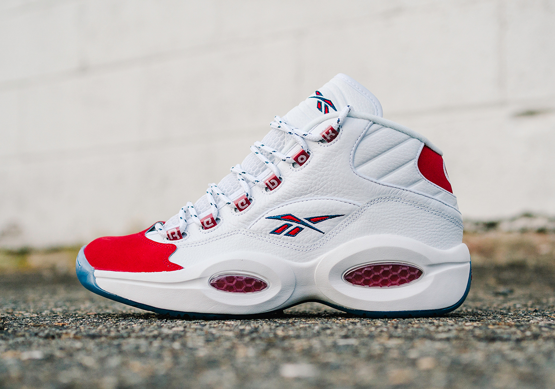 Reebok Question Mid Og Red Suede Toe Release Date 2