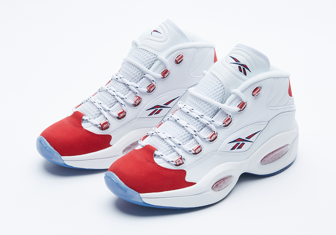 Reebok Question Mid Og Red Suede Toe Release Date 4