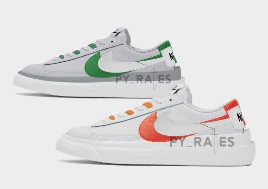 sacai And Nike To Release A Blazer Low In Spring 2021