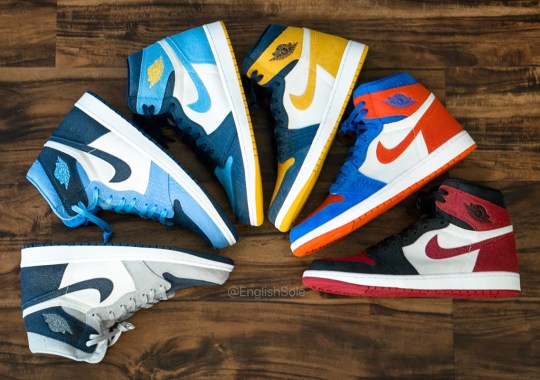 Check Out The Full Set Of This Year’s Collection of Air Jordan 1 College PEs