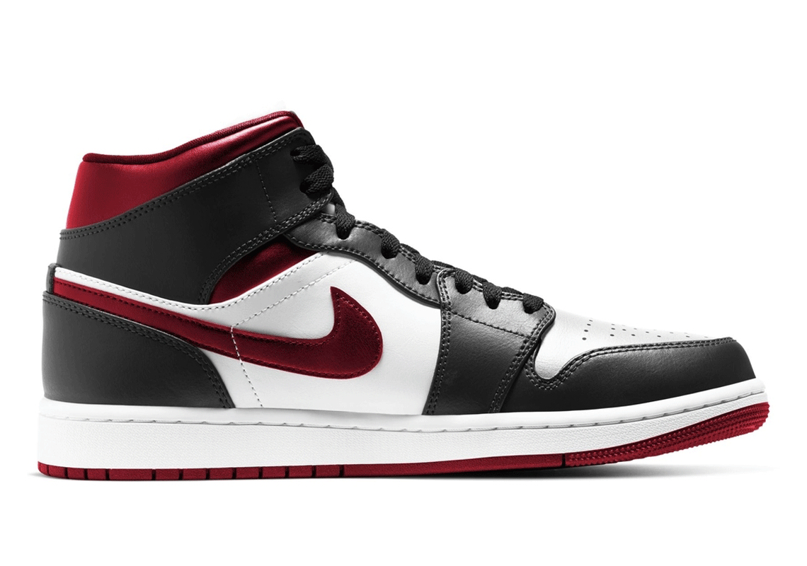 Air Jordan 1 Mid Black Metallic Red Release Date | SneakerNews.com