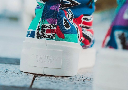 Fear Of God Essentials And Converse Deliver A Multicolored High-Top Collaboration