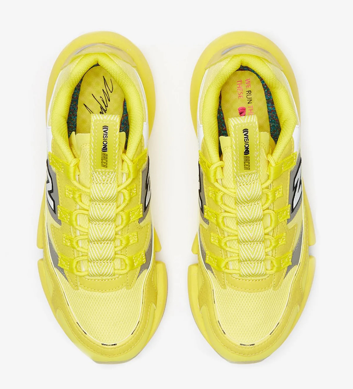 Jaden Smith New Balance Vision Racer Yellow Release Info | SneakerNews.com