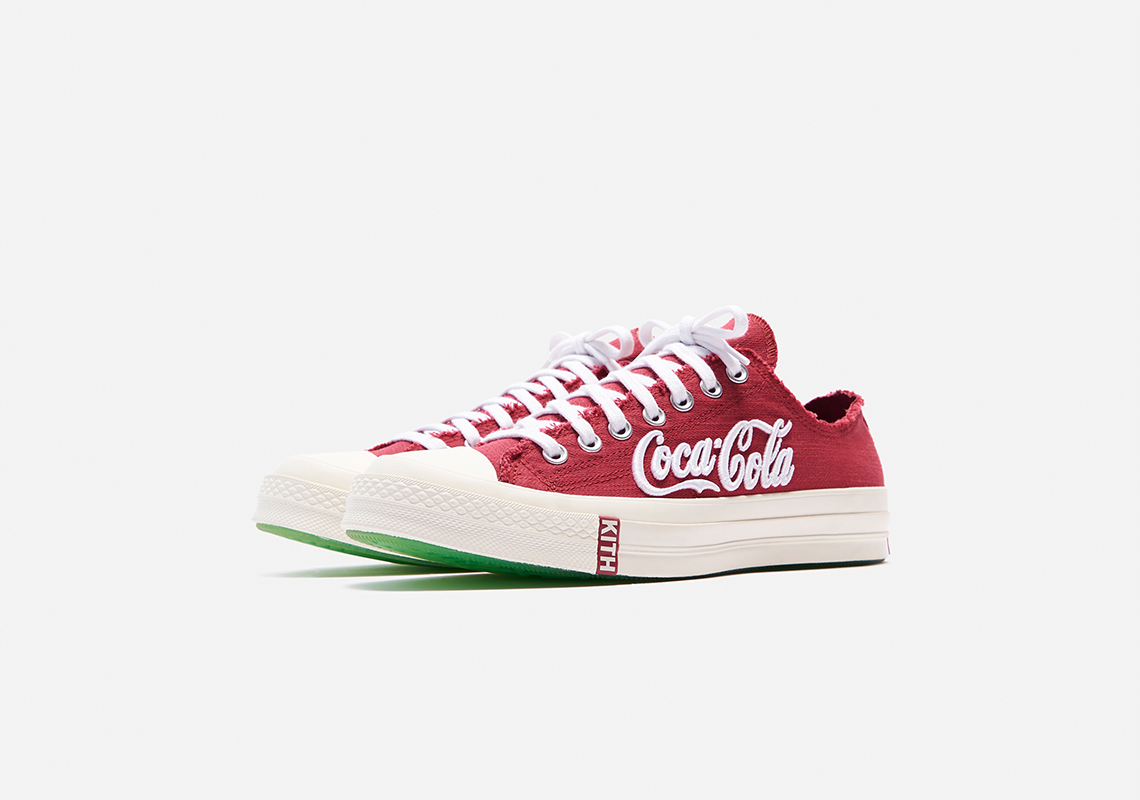 Kith Coca Cola Converse Chuck 70 Low Red 2