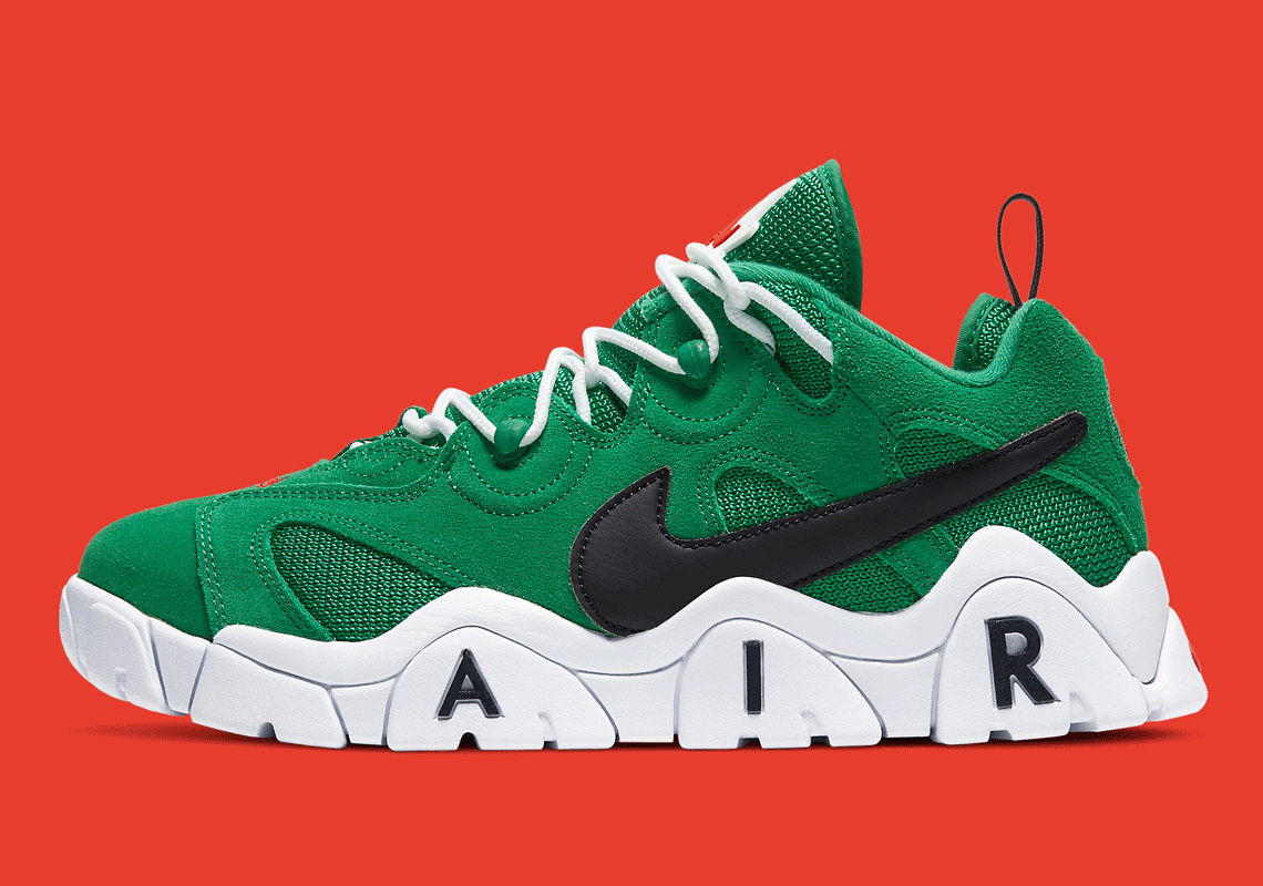 The Nike Air Barrage Low Gets A "Heineken" Colorway