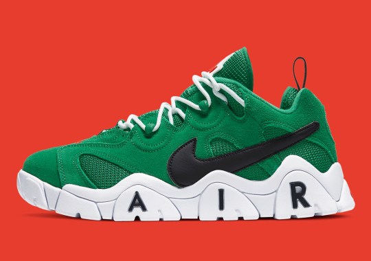 The Nike Air Barrage Low Gets A “Heineken” Colorway
