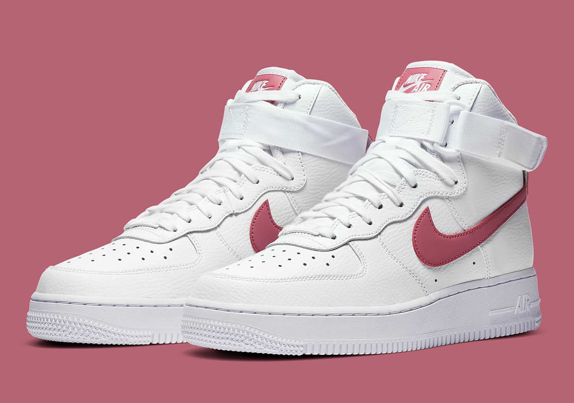 The Nike Air Force 1 Accents Its Swoosh With Desert Berry