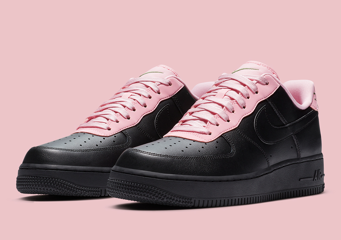Nike Air Force 1 Low Black Pink 2019 for Sale, Authenticity Guaranteed