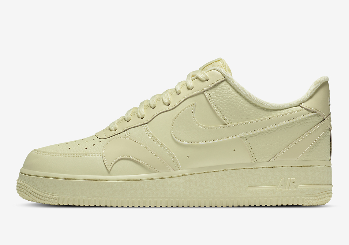 cream color air force ones