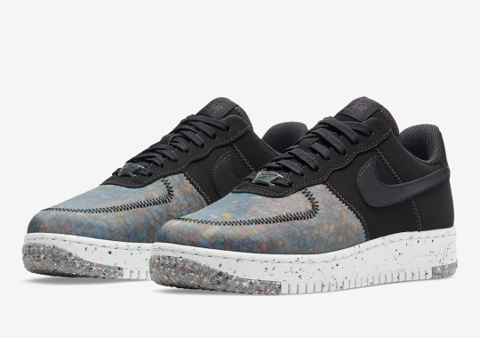The Nike Air Force 1 Low Crater Foam Gets Paired With Black Uppers