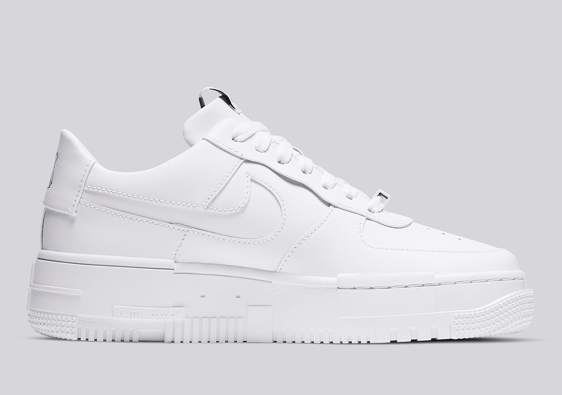 nike outlet Air Force 1 Pixel Triple White CK6649 100 Release Info 2