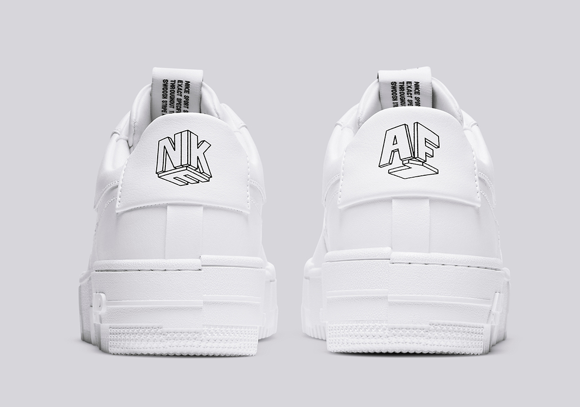 nike outlet Air Force 1 Pixel Triple White CK6649 100 Release Info 6