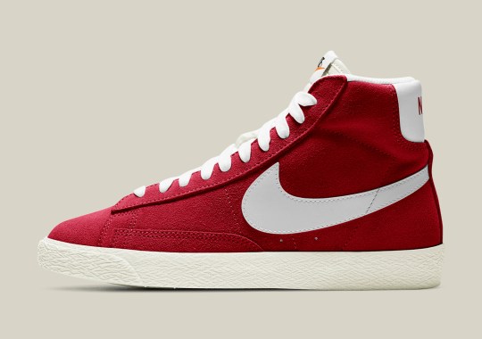Nike Blazer Mid ’77 Appears In Kid-Exclusive “Gym Red”