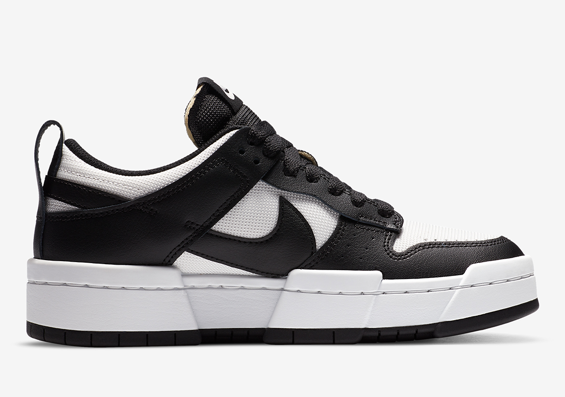 Nike Dunk Low Disrupt Black/White CK6654-102 Release Date