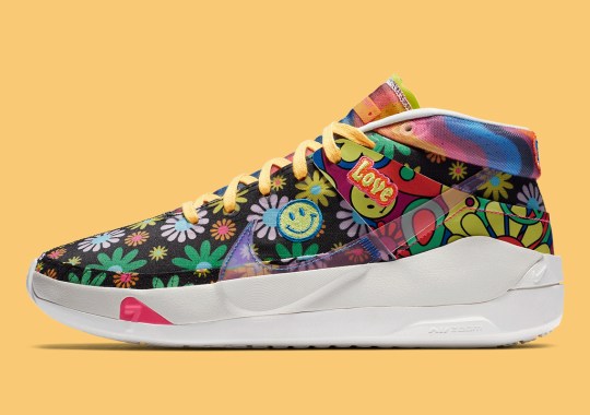 The Nike KD 13 “The Easy Money Snipers” Spreads Love With Retro-Style Hippie Florals