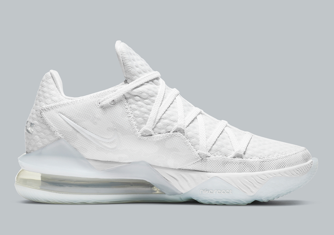 all white lebrons 17