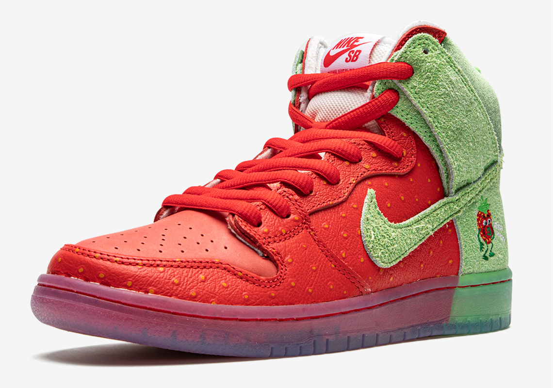 Nike SB Dunk High Strawberry Cough Release Info | SneakerNews.com