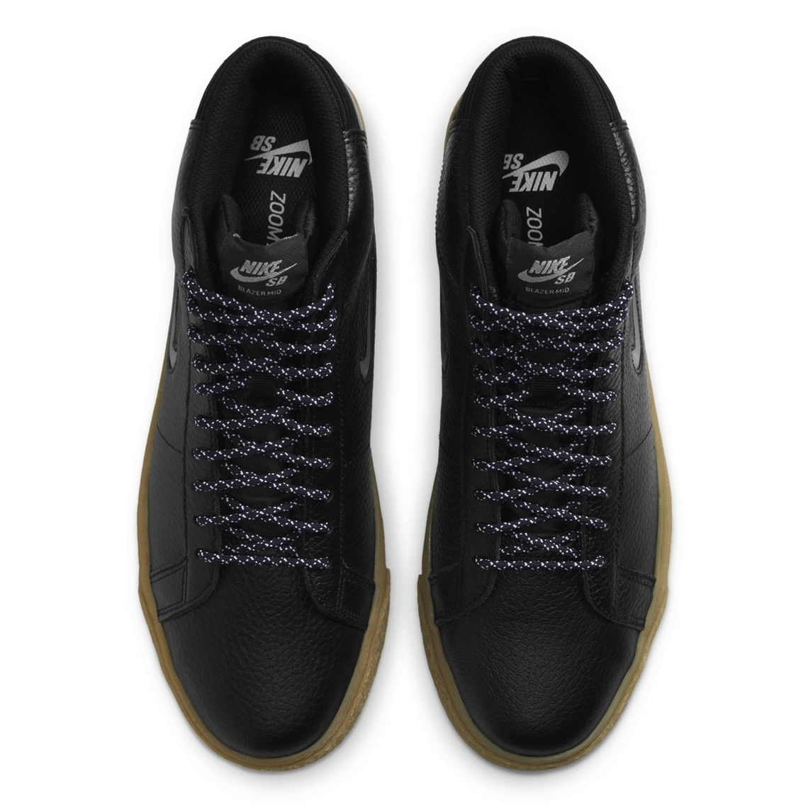 Nike Sb Zoom Blazer Mid Black Gum Brown 8