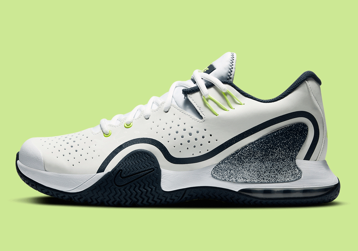 The NikeCourt Tech Challenge 20 Receives Navy And Hot Lime Upgrade