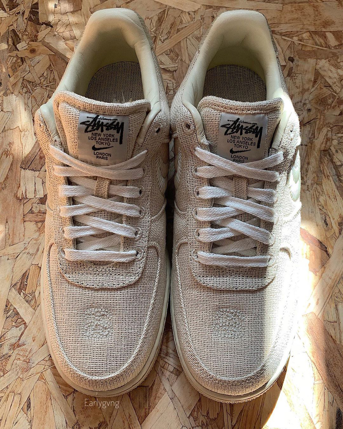 Stussy Nike Air Force 1 Release Info 2