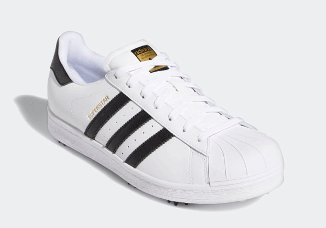 adidas Superstar Golf Spike Shoe FY9926 Release | SneakerNews.com