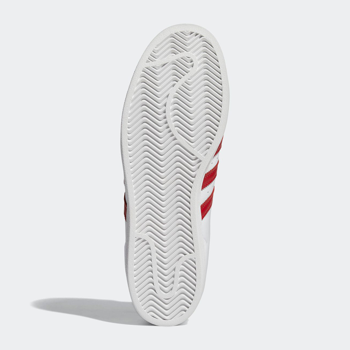 Adidas Superstar Velcro White Red Fy3117 3