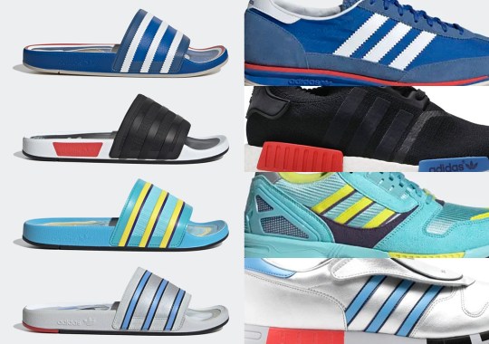 adidas To Drop A Set Of Adilette Slides Inspired By Iconic Silhouettes