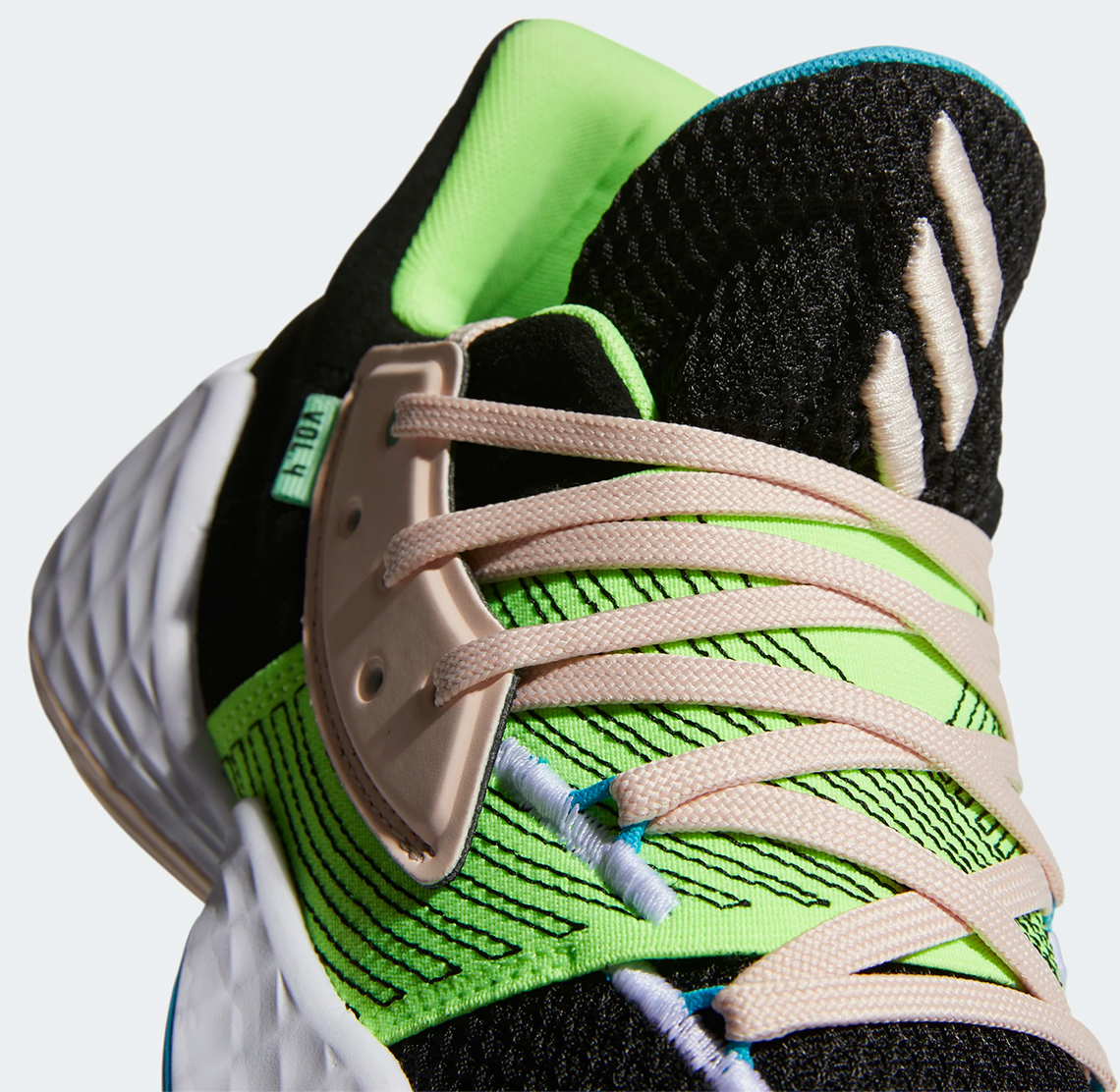 adidas Harden Vol. 4 Black Green Pink FY0874 | SneakerNews.com