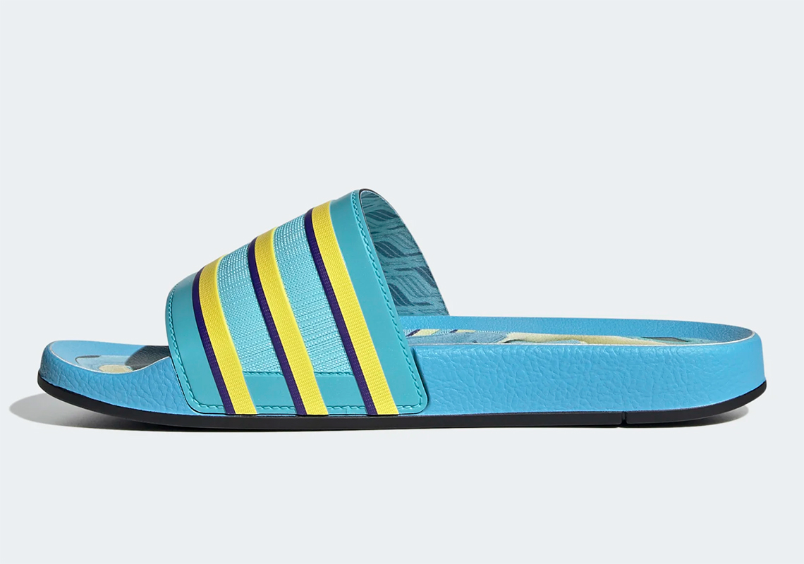 Adidas Slide Zx8000 Turquoise Fx4379 4