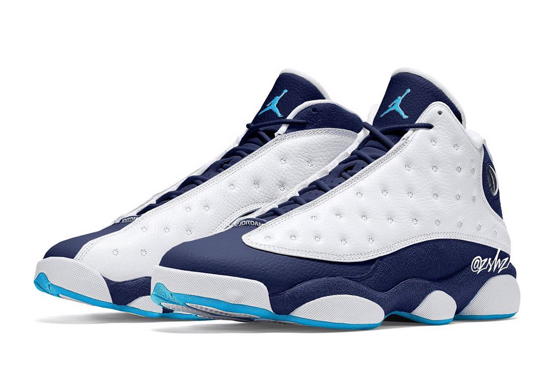 Air Jordan 13 To Appear In Obsidian And Dark Powder Blue Come Summer 2021