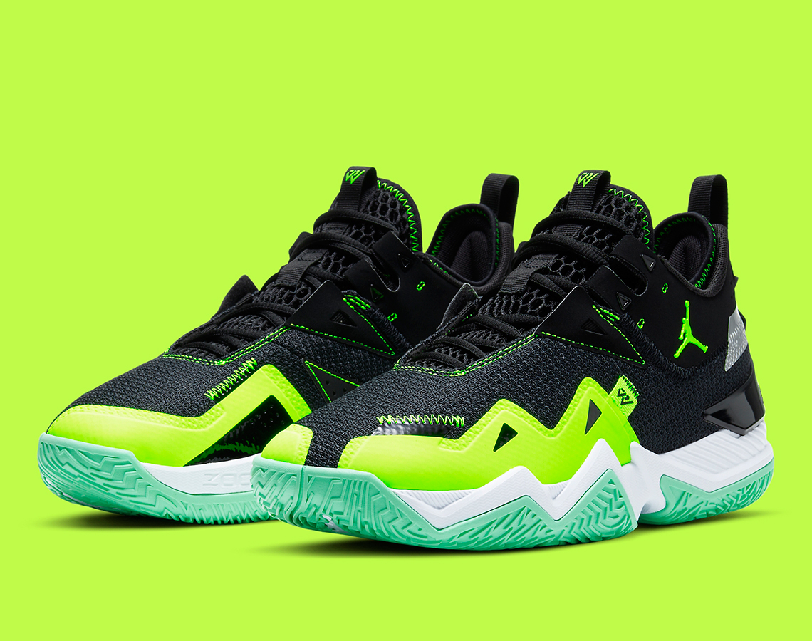 The Jordan Westbrook One Take Receives A Black And Neon Green Makeover