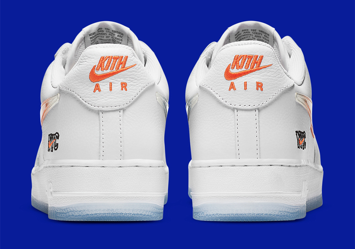 KITH x Nike Air Force 1 “NYC” Rear View