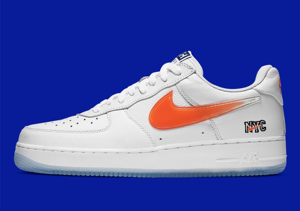 KITH Nike Air Force 1 White Orange CZ7928-100 | SneakerNews.com