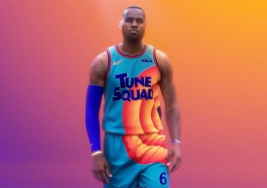 LeBron James Teases First Look At Tune Squad Jerseys For Space Jam: A New Legacy