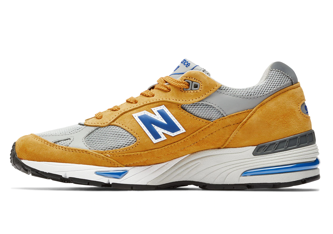 new balance blue yellow