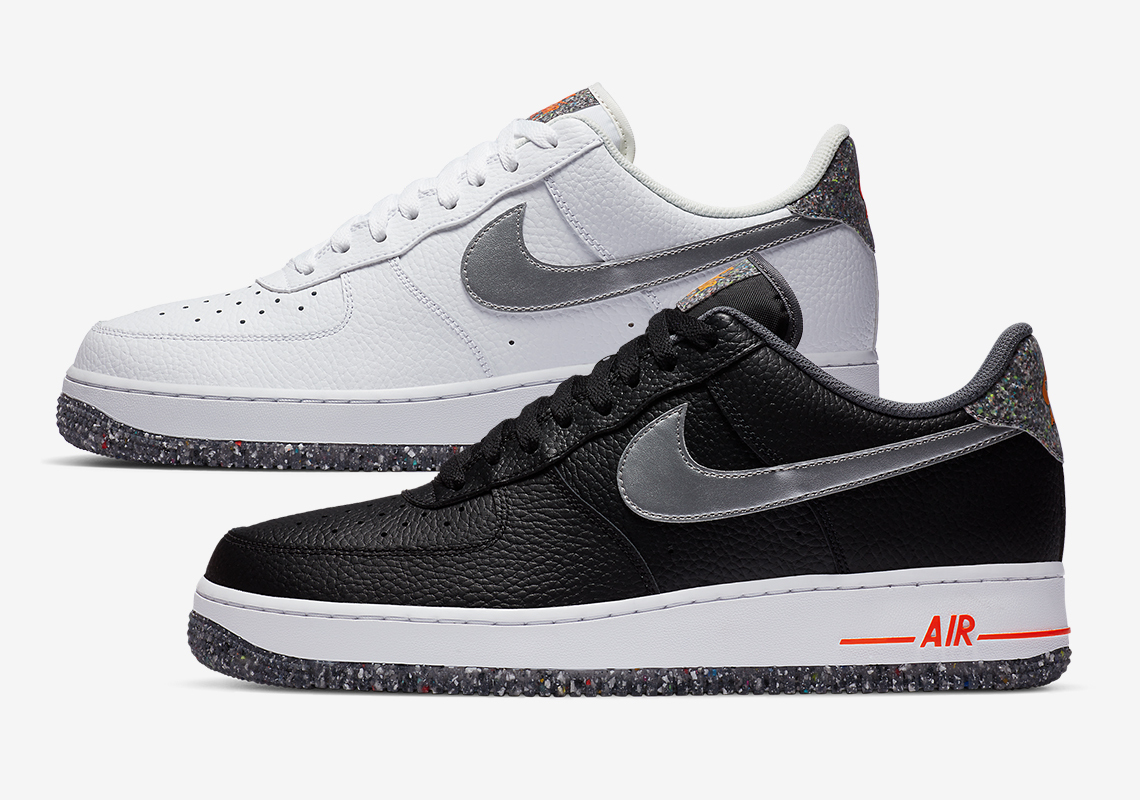 Nike Continues "Move To Zero" Initiative With Air Force 1 "Regrind" Duo