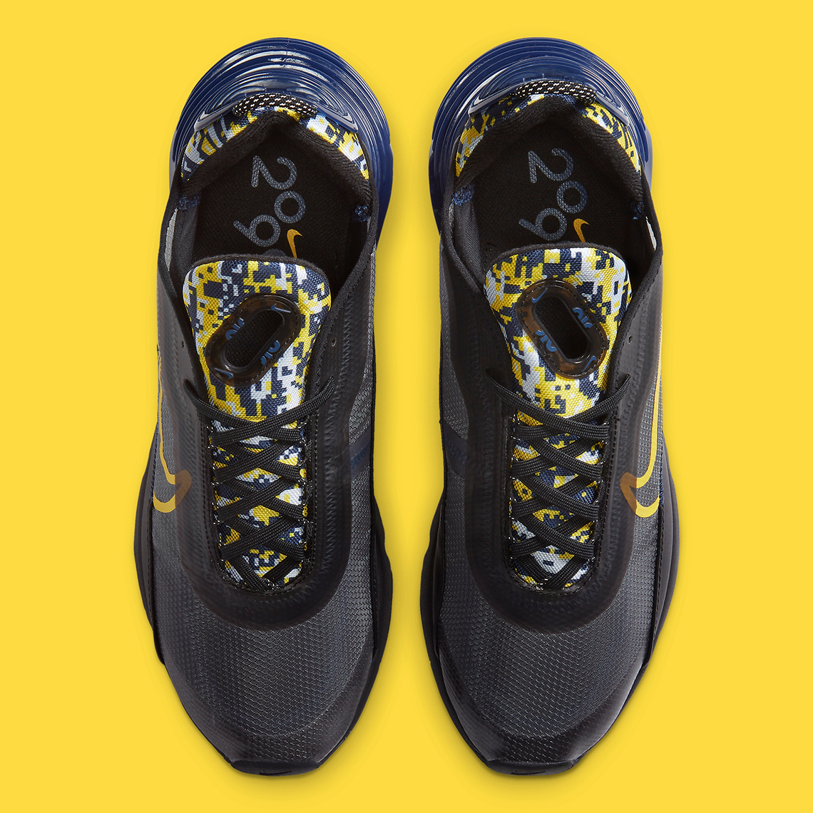 Nike Air Max 2090 Camo Navy Yellow DB6521-001 | SneakerNews.com