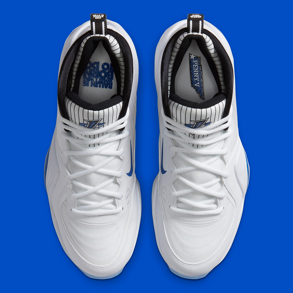 Nike Air Penny 5 White Blue Cn0052 100 5