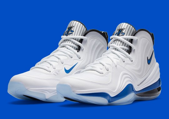 The Nike Air Penny 5 Gets Dressed In Orlando Magic Home Colors