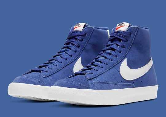 The Nike Blazer Mid ’77 Suede Arrives In “Deep Royal Blue”