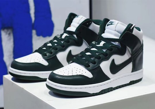 First Look At The Nike Dunk High SP In Green