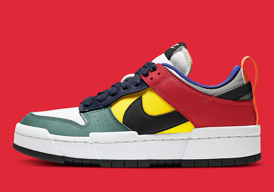 nike dunks colorful mens