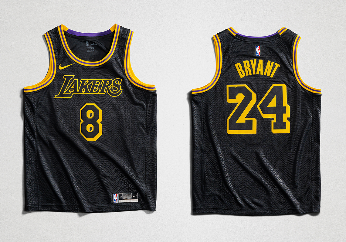 Black mamba jersey hot sale nike