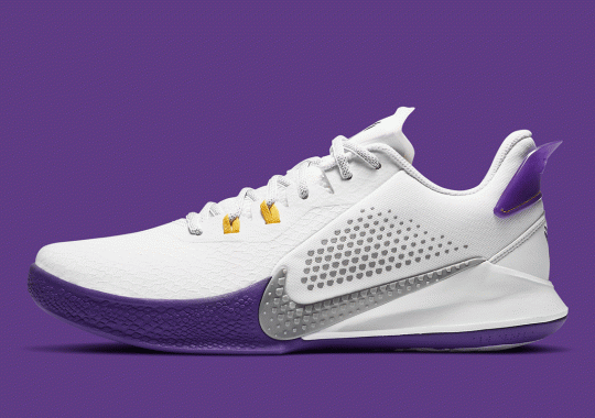 Kobe Bryant’s Nike Mamba Fury Appears In A Lakers “Home” Colorway