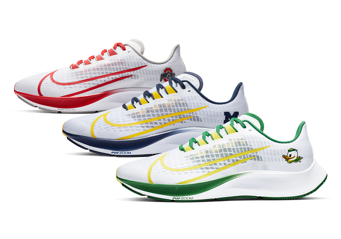 The Nike Zoom Pegasus 37 NCAA Pack Is Available Now