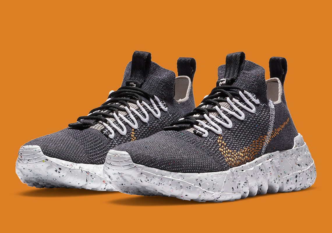 The Nike Space Hippie 01 Emerges In Black And Wheat