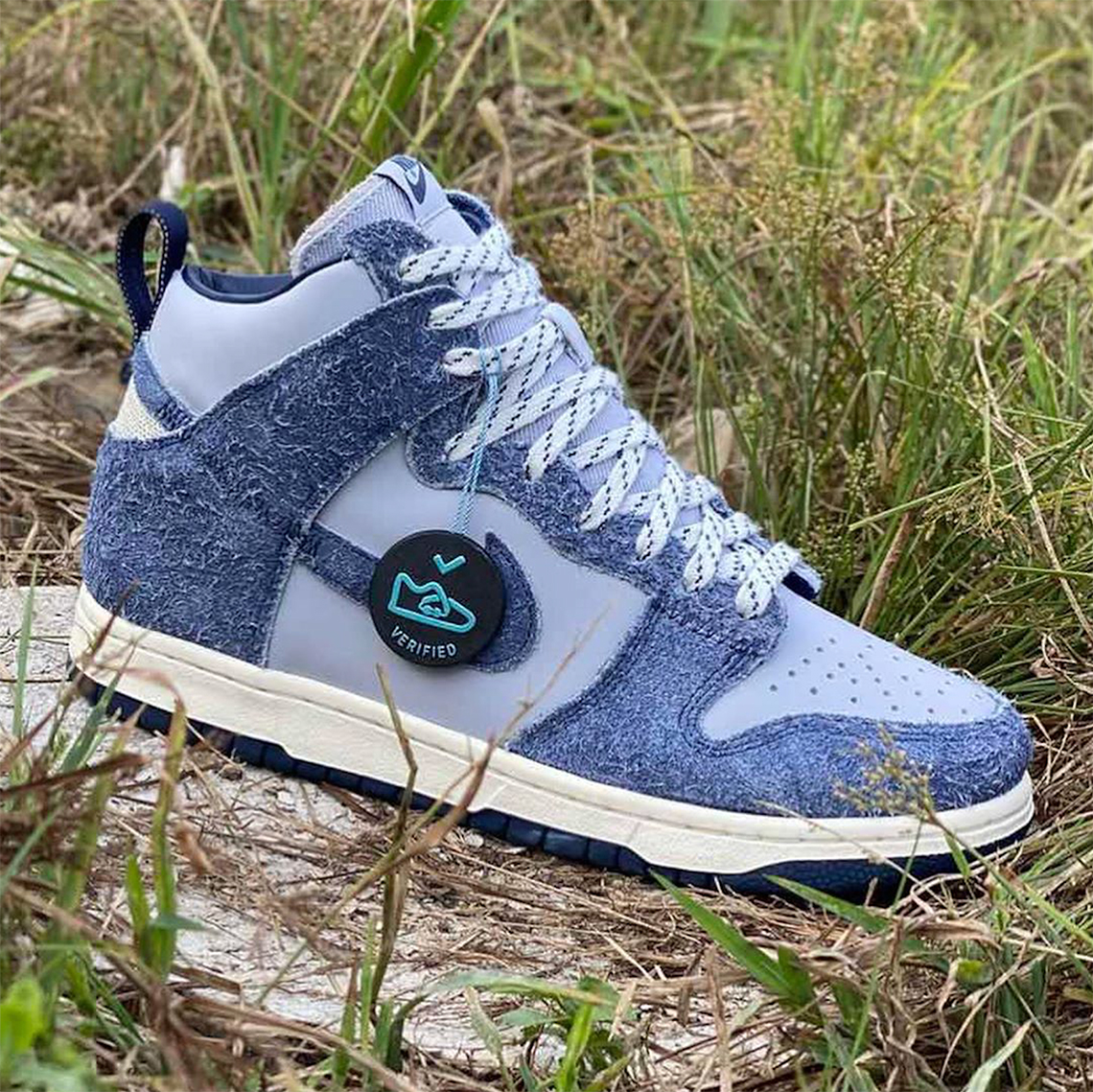 notre dunk high blue