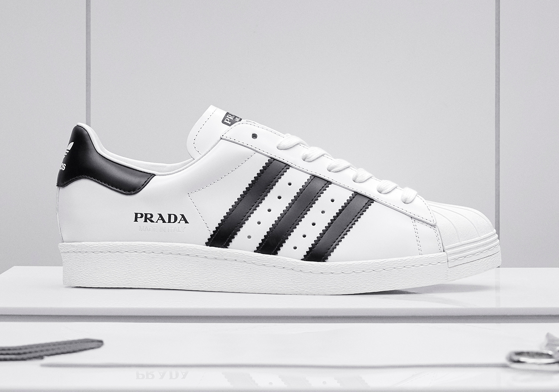 Prada Adidas Superstar White Black Release Date 2