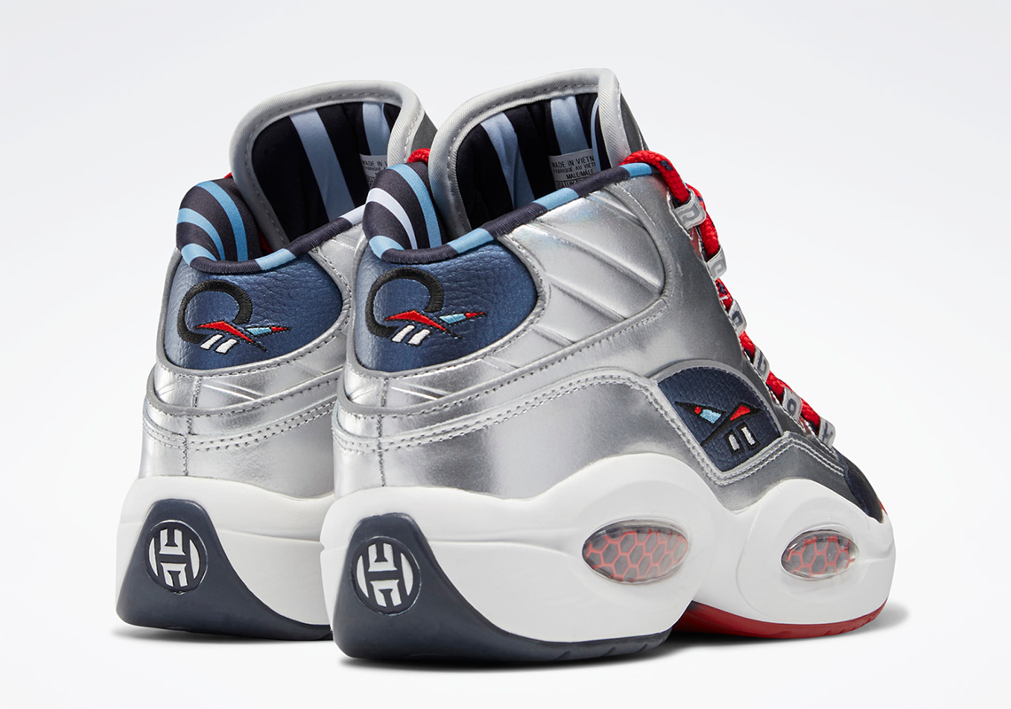 The Reebok Question Mid "OG Meets OG" Appears In Alternate Silver Colorway